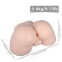 YYOJ Gay Toys4 Big Ass Sex Toy Masturbator for Male Masturbation Pussy Realistic Mens Toys Vagina Adult Man Massager 2.4kg 28x19x12 cm