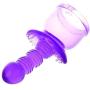Massager Attachments, Massager Accessories Attachment Accessory Massage Silicone - Two Different Styles (Purple+White)