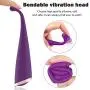 G-Spot Vibrator, Enlove, Clitoral Nipple Vagina Silicone Vibrator with 10 Rotating Vibration Modes, Waterproof Adult Sex Toys for Women Female Ejaculation and Couples Play, Purple G-Spot Vibrator, Enlove, Clitoral Nipple Vagina Silicone Vibrator with 10 Rotating Vibration Modes, Waterproof Adult Sex Toys for Women Female Ejaculation and Couples Play, Purple