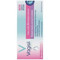 Vagisil Prohydrate, Internal Vaginal Moisturizer, Gel & Lubricant for women, 8 Count (Packaging May Vary)
