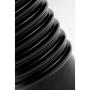 Master Series The Enormass Ribbed Plug with Suction Base