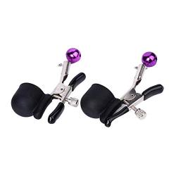 Taroi Vibratòr N~ípplê Clamps Electrical Stímulation C-L-Itoris Clip Toys 2 Pcs for Couples