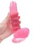 Large Special Artifact Vibrant Training Toys for Beginners Can Bring You Real Skin Feelings, 7 Inch Crystal Pink St!ck for Women (to Improve Your Love Skills)