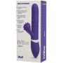 Doc Johnson iVibe Select - iRoll - Silicone Rabbit-Style Vibrator - Pleasure Beads Along Shaft Move Up-and-Down, Clit-Stimulating Wheel of Rotating Silicone&quotTongues", Purple
