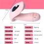 10 Speed Silicone Double Whisper Quiet, Waterproof, Wireless, USB chargeing Two Motors Wireless Remote Massager clótǒ-rāl vǐbr-átórs