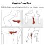 Realistic Dildo for Beginner, Dildo Women with Strong Suction Cup, 7.7 inch Lifelike Penis for Hands-Free, Vaginal G-spot and Anal Play