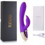 Wireless Handheld Muscle Roller Massage Tool - Relieves Deep Tissue Muscle Soreness and Exercise Recovery (Purple) (Purple Mini)