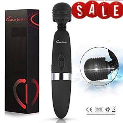 Louviva Vibrator Cordless Handheld Personal Sex Massager Adult Toy for Women Couples - Powerful Quiet Magic Rechargeable Wireless Waterproof
