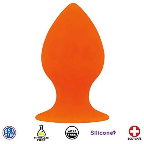 Curve Novelties Daddy-O-Dildo, Orange, Medium