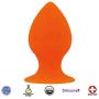 Curve Novelties Daddy-O-Dildo, Orange, Medium