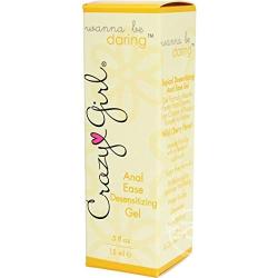 Classic Erotica Crazy Girl Wanna Be Daring Desensitizing Anal Ease Gel .5 Ounce