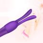 gLoaSublim Silicone Rabbit Ear Vibrator Cover Cap AV Wand Massager Sleeve Adult Toy 2#