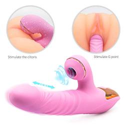 G-Spot Mâssâgêr Adùllt Tõys with 7 Frequency ClîToral Sùckíng Silicone Clítoris St?mulator with 7 Víbrántór Modes Rechargeable Díllõ Víbrántór