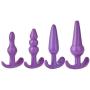 4 Pack Medical Silicone Toy for Him and Her - Purple