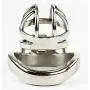 Chástí-ty Device, Cǒck Lock, Pěnǐs Lock Ring Men Hypoallergenic Stainless Steel Metal Chasteness Device Anti-Off T-Shirt Belt - 108 (Size : 50mm)