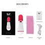 G Spot Vibrator for Clit and Vagina Stimulation Waterproof Rechargeable Dildo Vibrator with 8 Vibration Patterns-Adult Sex Toys for Women and Couple