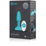 B-VIBE - Rimming Plug Petite - Beginner Vibrating and Rotating Butt Plug ( 3.9” x 1.4” - Teal ) B-VIBE - Rimming Plug Petite - Beginner Vibrating and Rotating Butt Plug ( 3.9” x 1.4” - Teal )