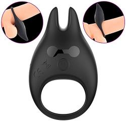 OTOUCH Male Vibrator Toys Penis Vibration Ring Cock Ring Dick Sexual Massager G-Spot Vibrator Electric Automatic Male Toys Vibrator Couple Sex Stimulation Toys Rabbit Adult Gifts for Men