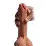 Double-layered Dildo Realistic Liquid Silicone Penis With Strong Suction Cup, 7 Inch Double-layered Dildo Realistic Liquid Silicone Penis With Strong Suction Cup, 7 Inch
