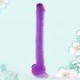 Guiseniour 16 Inch Realistic Dillos with Suction Cup Hands-Free Play Flexible Pinis Long Six Toy for Women Men