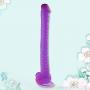 Winzfred 16 inch Realistic Dilo with Hands-Free Play Flexible Pennis Long Six Toysfor Women Men