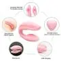 Six Couples Toys Straps Couples Toys U Shape Electric Wireless Rechargeable Mini Finger Massager with 10 Strong Vibration Hands Free U Shape Toy T-Shirt Six Couples Toys Straps Couples Toys U Shape Electric Wireless Rechargeable Mini Finger Massager with 10 Strong Vibration Hands Free U Shape Toy T-Shirt