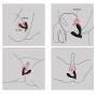 SVAKOM Vibrating Prostate Massager with 2 Powerful Motors for Wireless Pleasure, Anal Plug and G-Spot Vibrator with 10 Stimulation Modes Improve Urinary and Sexual Performance,Black