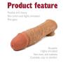 Amazing Performance Extender Enlargement, 10.5 Inch Skin Extra Large 5" for Male