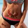 CARGEN 6 Sheets Rose Temporary Tattoo for Women Waterproof Fake Tattoos Sexy Cover Up Makeup Body Sticker Waterproof for Legs Thighs Chest Hip CARGEN 6 Sheets Rose Temporary Tattoo for Women Waterproof Fake Tattoos Sexy Cover Up Makeup Body Sticker Waterproof for Legs Thighs Chest Hip