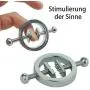 RONSHIN Fetish Nipple Clamps Adjustable Nipple Clamps Stainless Steel Nipple Clamps Stimulation Erotic SM BDSM Sex Toy for Men and Women RONSHIN Fetish Nipple Clamps Adjustable Nipple Clamps Stainless Steel Nipple Clamps Stimulation Erotic SM BDSM Sex Toy for Men and Women