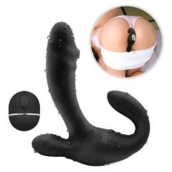 lanla Anal Sex Toys Prostate Massager -Feelingirl Male Vibrators Penis Ring