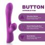 Clǐt-or-al Sucking Vǐb-Rat-or G Spot Vǐbr-ATO-rs & Nipple Stim-ula-tor with 10 Frequencies and 3 Speeds Suction