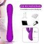 G Spot Vibrator - Silicone Clitoris Vagina Stimulator- Vibrator Rechargeable Waterproof Massager-Dildo 9 Modes for Couples and Women 8.31 in (Puple) G Spot Vibrator - Silicone Clitoris Vagina Stimulator- Vibrator Rechargeable Waterproof Massager-Dildo 9 Modes for Couples and Women 8.31 in (Puple)