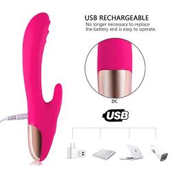 Mini Wand Massager with Multi-Speed 30 Speed Modes, Waterproof Cordless Personal Wireless Rechargeable Body Massager Handheld Massage Relieves Stress Soft