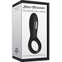 Evolved Novelties Zero Tolerance Vibrating Rechargeable Cock Ring Torpedo, Black