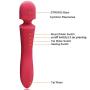 Portable Dual-Motor Powerful Massage Device - 10 Multi-Speed Cordless Handheld Massager - Great On Ease Up Back Legs Hand Pains and Facilitate Sports Recovery (My-Pink)