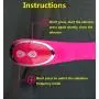 Women Toys Pleasure Waterproof with Multiple Speed and Patterns Couples Woman Toy Portable Electronic Computer USB Rechargeable,Only Ships from US,ZSB08