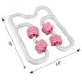 Muscle Roller Massager, Awanber Body Massage Roller Tool for Relief Muscle Soreness, Cramping and Tightness, Cellulite Remover and Faster Recovery Used in Home Office-Pink Muscle Roller Massager, Awanber Body Massage Roller Tool for Relief Muscle Soreness, Cramping and Tightness, Cellulite Remover and Faster Recovery Used in Home Office-Pink