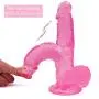 WYSXQ 8.26 Inch Soft Silicone Dî`Ld.ɔS Strong Suction Cup (Pink) Baofubaomei WYSXQ 8.26 Inch Soft Silicone Dî`Ld.ɔS Strong Suction Cup (Pink) Baofubaomei
