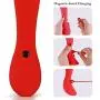Wand Massager for Relaxation,Magnetic Rechargeable,LED Light of Seven Colors,Red Wand Massager for Relaxation,Magnetic Rechargeable,LED Light of Seven Colors,Red