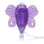 CalExotics Original Venus Butterfly Vibrator 2 – Hands Free Strap On Personal Massager – Adult Fun Sex Toys for Couples - Purple