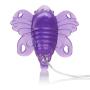 CalExotics Original Venus Butterfly Vibrator 2 – Hands Free Strap On Personal Massager – Adult Fun Sex Toys for Couples - Purple