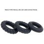 Odeer-Cock Rings Penis Ring,3 Sizes Silicone Rings for Male Bigger Harder Longer Penis, Improve Endurance and Delay Ejaculation Sex Toy for Men