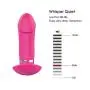Wushuangyu Wearable Massaging Toys - 10 Kinds Vibrating Speed - Powerful Dual Motor - Wireless Remote Control - Silent Soft Skin-Friendly - Back Neck Shoulder Relaxation - Vibrant Toy