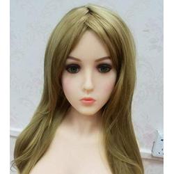 Wig for Sex Love Dolls,Natural Looking Real Wavy Blond Hair Sex Doll Wig Cap for Women Different Types for Choice