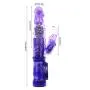 Villvi 12-Speeds Powerful Th-ru-Sting Ro-ta-ting Flu-ttering Ra-bbit Massager for Women&Couples Waterproof & Ultra-Slient