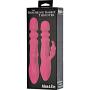 Adam and Eve Waterproof Rechargeable USB Ravishing Rabbit Style Thruster Pink Vibrator