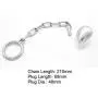 FeiGu Stainless Steel Anal Butt Plug Chain Penis Ring Locking 14 FeiGu Stainless Steel Anal Butt Plug Chain Penis Ring Locking 14
