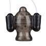 YUXINGER - Remote Control Pé-NiS Head Vi`brãtórs Bullet Male Charge 10 Frequency Sports Recovery & Muscle Aches - Black