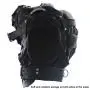 Leather Bondage Gimp Mask Hood, Black Full Face Blindfold Breathable Restraint Head Hood, Sex Toys, for Unisex Adults Couples, BDSM/LGBT Cosplay Restraint Training Toy Mask